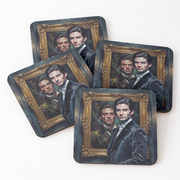 Item preview, Dorian Gray Gothic Horror Fine Art Tribute designed and sold by Art's Diner.