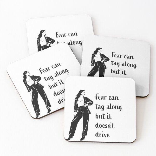 Item preview, Fear can tag along but it doesn't drive designed and sold by Silvered-Wings.