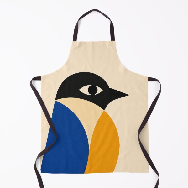 Item preview, The Watcher – Modernist Mid-Century Bird Wall Art designed and sold by Filora Atelier | Bird Art.