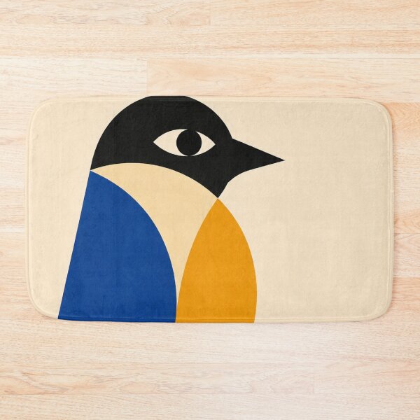 Item preview, The Watcher – Modernist Mid-Century Bird Wall Art designed and sold by Filora Atelier | Bird Art.