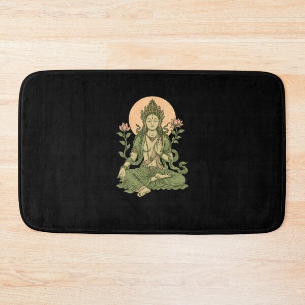Item preview, Peaceful Lotus Meditation Art designed and sold by babilux.