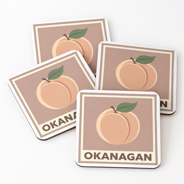 Item preview, Okanagan peach designed and sold by Sparking Synapses.