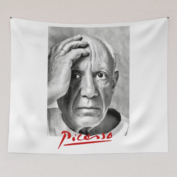 Item preview, Picasso portrait with signature designed and sold by E-W-D.