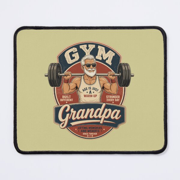 Item preview, Vintage grandpa in Gym Legacy ver 14c Vintage bodybuilding Fitness Workout Aesthetic | Gym Motivation Apparel designed and sold by mndesignworx.