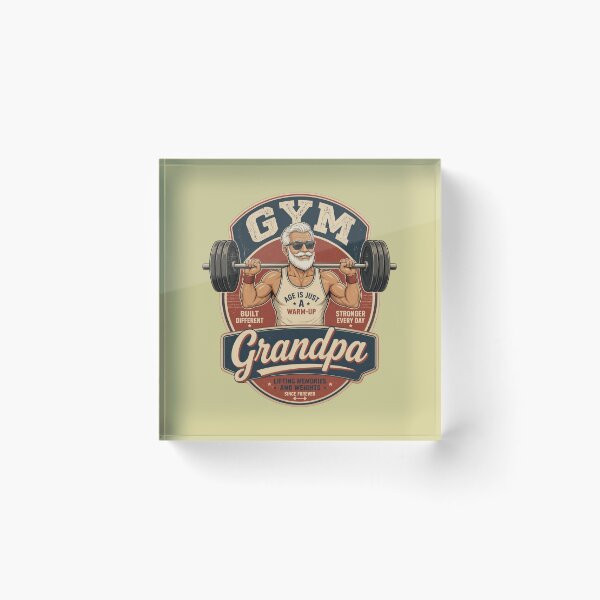 Item preview, Vintage  grandpa in Gym Legacy  ver 14c Vintage bodybuilding Fitness Workout Aesthetic | Gym Motivation Apparel designed and sold by mndesignworx.