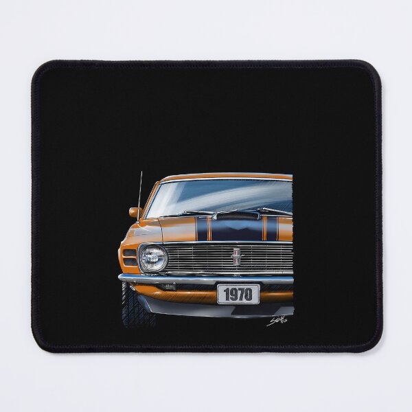Item preview, Mustang 1970 Front View Orange designed and sold by RonaWrazen.