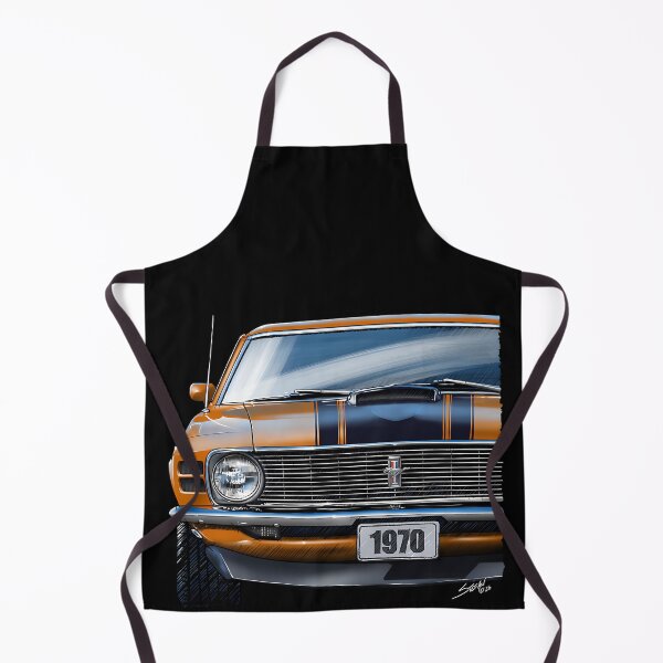Item preview, Mustang 1970 Front View Orange designed and sold by RonaWrazen.