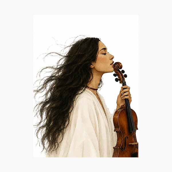 Artikelvorschau, Violinist entworfen und verkauft von elizmusicmaker.