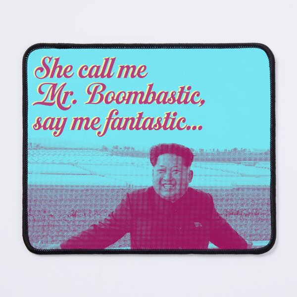 Item preview, Mr. Boombastic Kim — Satirical Humor and Pop Culture designed and sold by lagroteska.