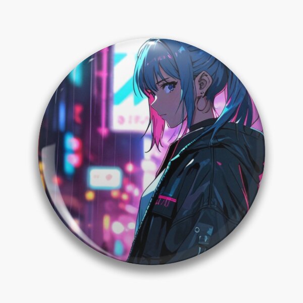 Item preview, Glowing Neon Anime Art | Sci-Fi Aesthetic designed and sold by AnimDream .