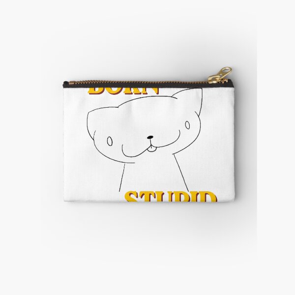 Item preview, Born Stupid Cat designed and sold by Sam-I-Am-Not.