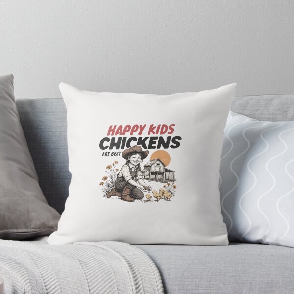 Item preview, Happy Kids Chickens Are Best designed and sold by Colorful-Garden.