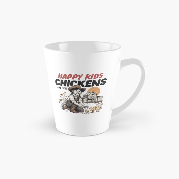 Item preview, Happy Kids Chickens Are Best designed and sold by Colorful-Garden.