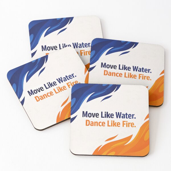 Item preview,  Move Like Water - Dance Like Fire designed and sold by Halbeskilo.
