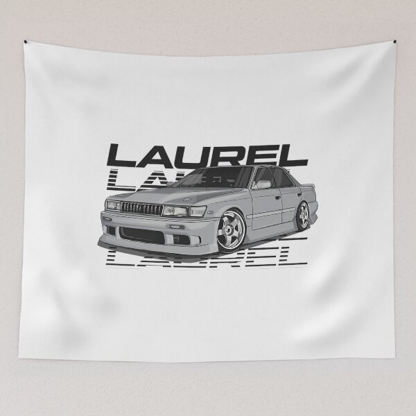 Item preview, Nissan Laurel - Automotive Elegance Artwork designed and sold by RonaWrazen.