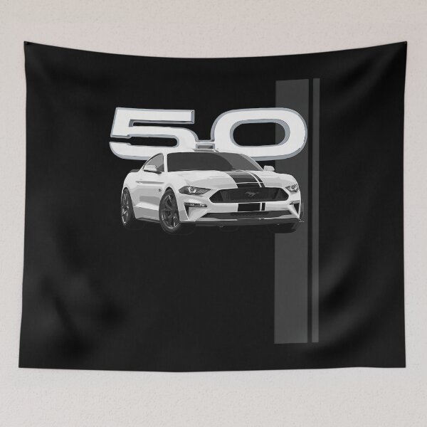 Item preview, Mustang Gt V8 White designed and sold by RonaWrazen.
