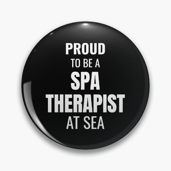 Item preview, Proud to be a Spa Therapist at Sea (White) designed and sold by ShipCrewNation.