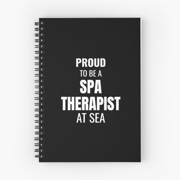 Item preview, Proud to be a Spa Therapist at Sea (White) designed and sold by ShipCrewNation.