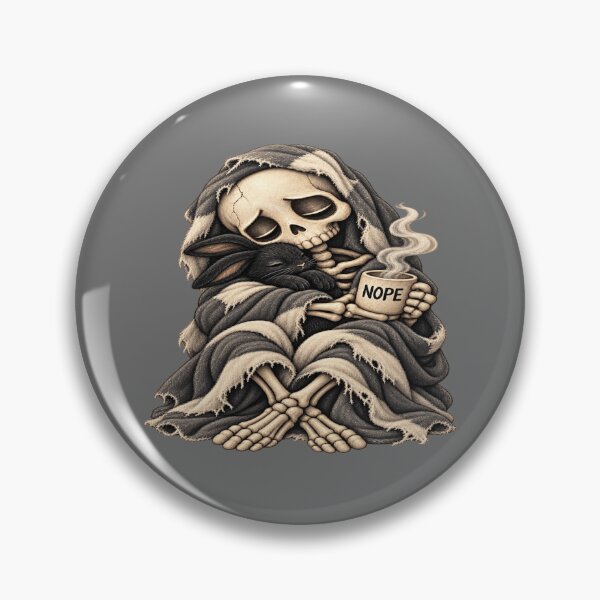 Item preview, NOPE Skeleton Rabbit for Introverts designed and sold by POD DYNASTY | Original Print On Demand T-Shirt Graphics.