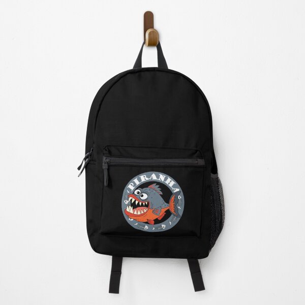 Item preview, Angry Piranha Fish Logo designed and sold by HotHibiscus.
