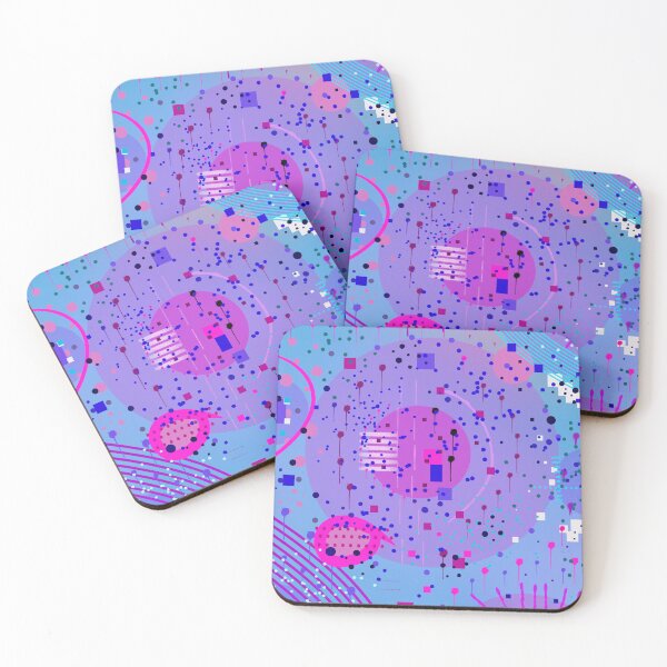 Item preview, Blue Abstract Art: Shimmering Horizon  designed and sold by DanielleGensler.