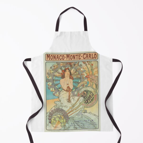 Item preview, Monaco - Monte Carlo luxury train poster - Alphonse Mucha designed and sold by Matthew Kinnersly.