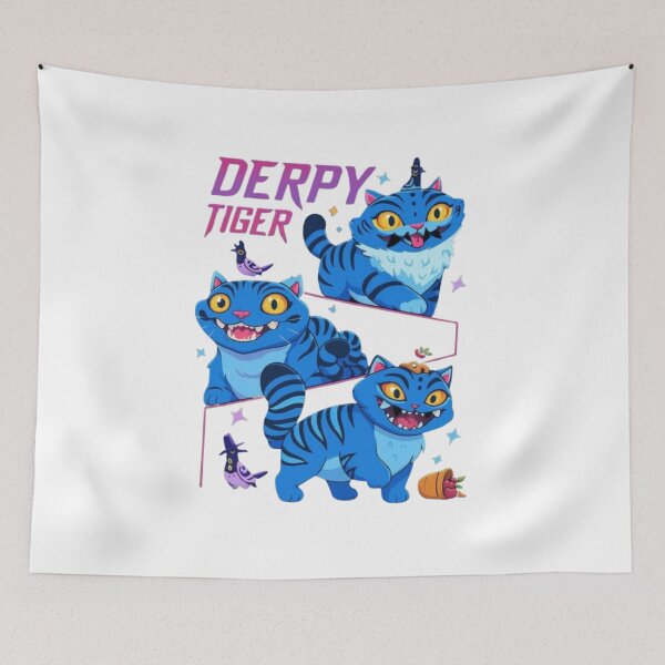 Item preview, happy tiger vibes designed and sold by Vibrantiz-Flora.
