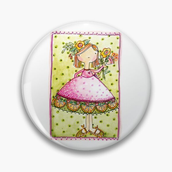Item preview, Pretty Polly designed and sold by Creator of Cuteness - Art by Lindsay Ostrom.