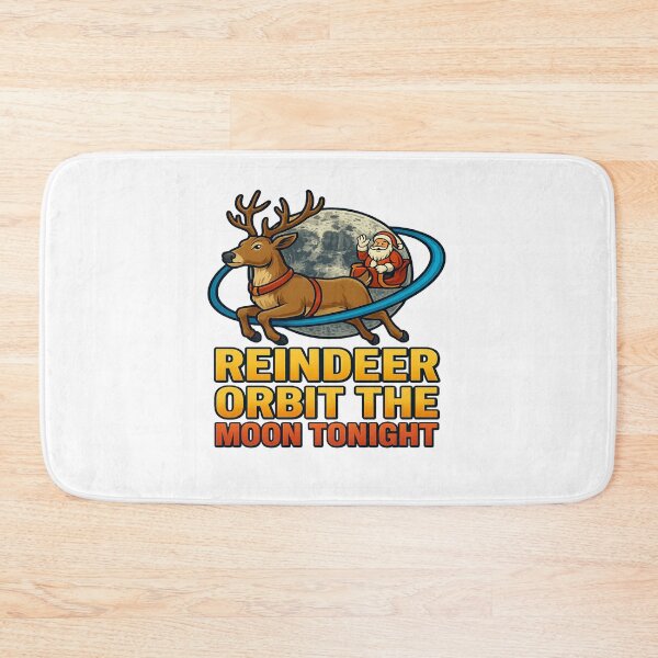 Item preview, Reindeer Orbit The Moon Tonight designed and sold by ColeLaniTrading.