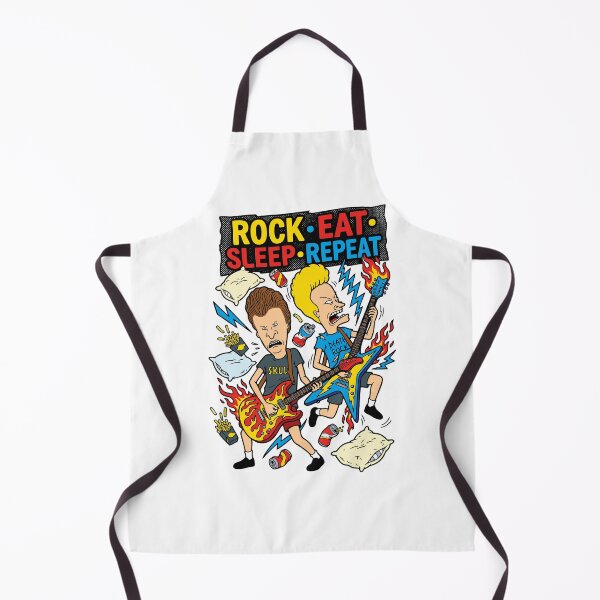 Item preview, Beavis and Butt-Head: Rock, Eat, Sleep, Repeat. Metal Chaos designed and sold by Imprearte.