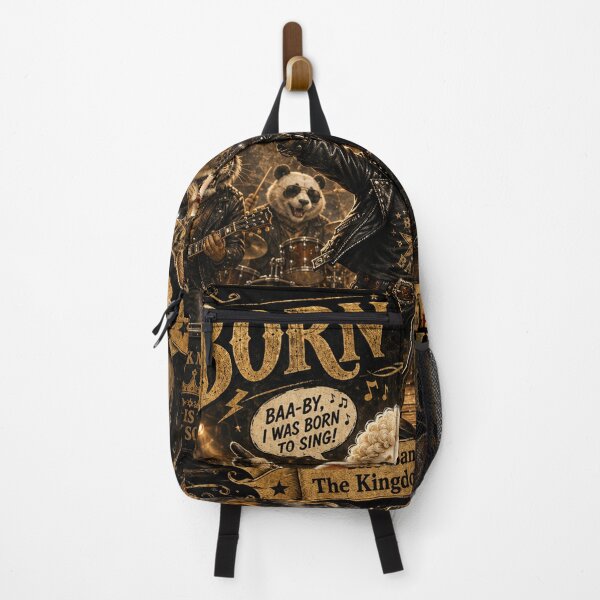 Item preview, Born to Sing - Rock 'n' Roll Lamb & Cat Band designed and sold by shopevermint.