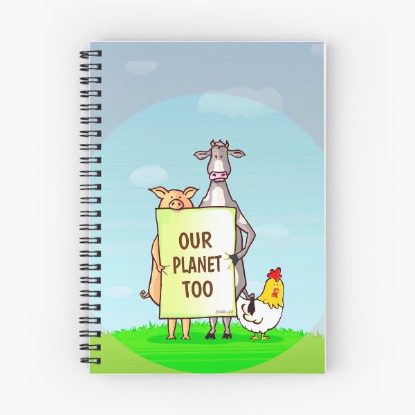 Item preview, Pig, Cow and Chicken - Our Planet Too designed and sold by Frank J. Art.