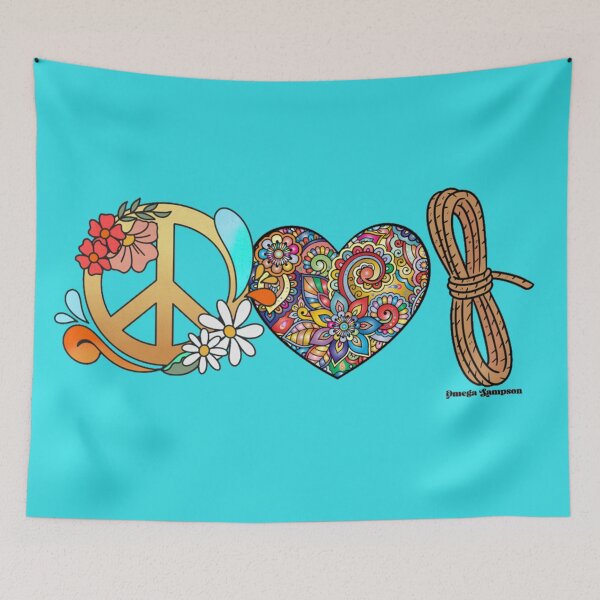 Item preview, Peace Love and Rope designed and sold by FetUphoria.