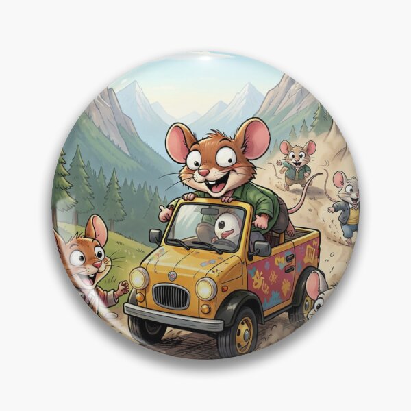 Item preview, Mountain Mouse Adventure – Colorful Journey designed and sold by FotoworldEdel.