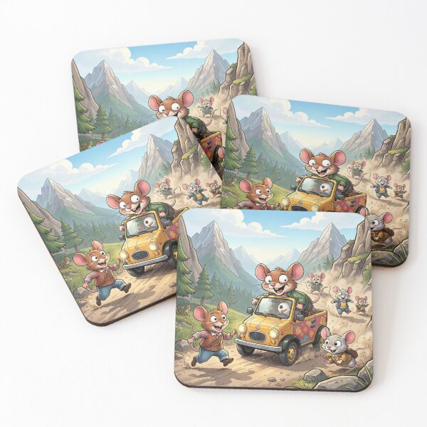Item preview, Mountain Mouse Adventure – Colorful Journey designed and sold by FotoworldEdel.