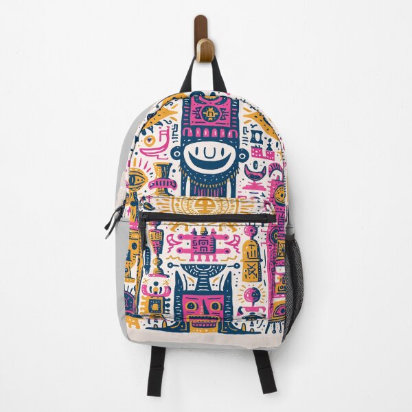 Item preview, Vibrant Mythic Tribal Doodle Art Pattern designed and sold by Romgora.
