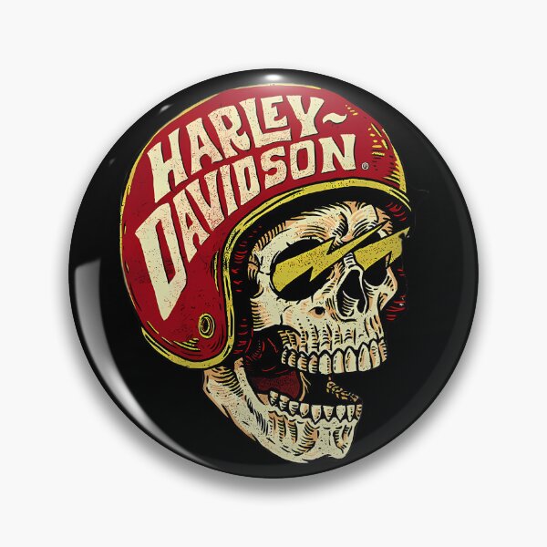Item preview, Harley Davidson Skull designed and sold by PRISCILLAIGSHOP.