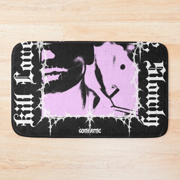 Item preview, Kill Love Slowly - Cybergoth Y2K Streetwear - Prints Stickers Clothing  designed and sold by gothattic.