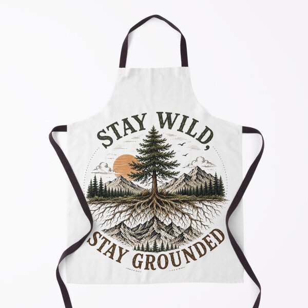 Item preview, Stay Wild, Stay Grounded designed and sold by Side Quest Co..