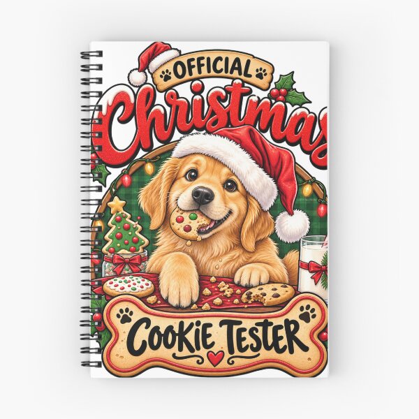 Item preview, Official Christmas Cookie Tester Golden Retriever Funny Christmas Dog Shirt designed and sold by KnrNazimTHRE4DS.