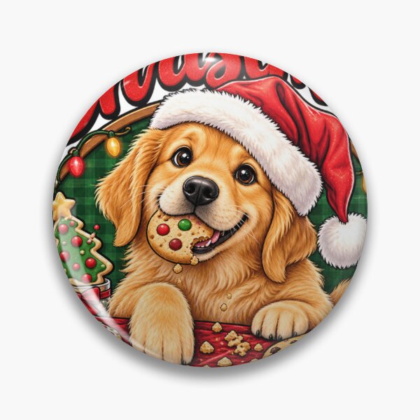Item preview, Official Christmas Cookie Tester Golden Retriever Funny Christmas Dog Shirt designed and sold by KnrNazimTHRE4DS.