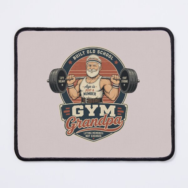 Item preview, Vintage grandpa in Gym Legacy ver 14d Vintage bodybuilding Fitness Workout Aesthetic | Gym Motivation Apparel designed and sold by mndesignworx.