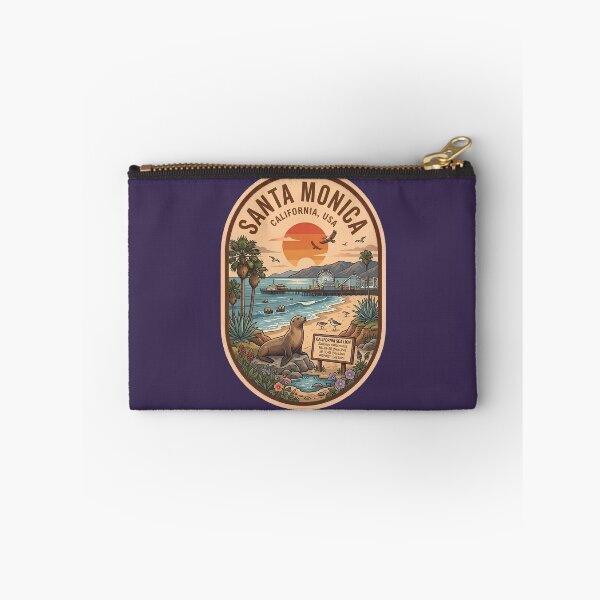 Item preview, Santa Monica California Vintage Sea Lion Pier Badge designed and sold by LittleArij.