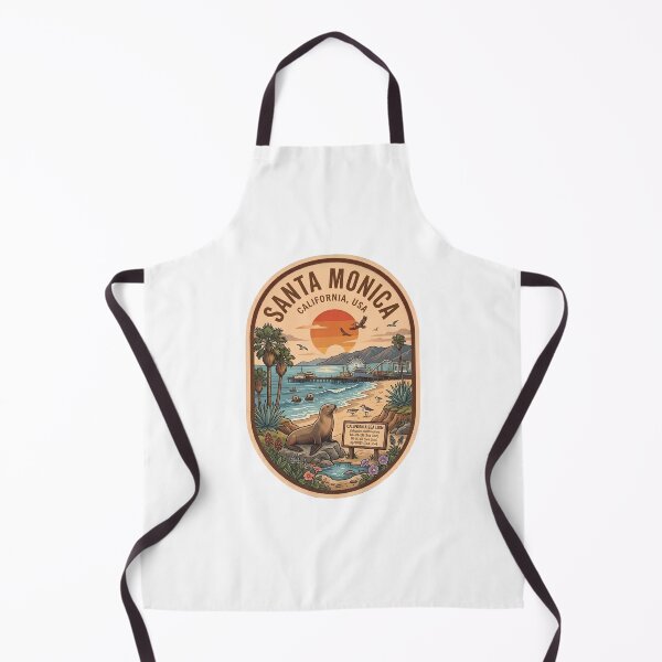 Item preview, Santa Monica California Vintage Sea Lion Pier Badge designed and sold by LittleArij.
