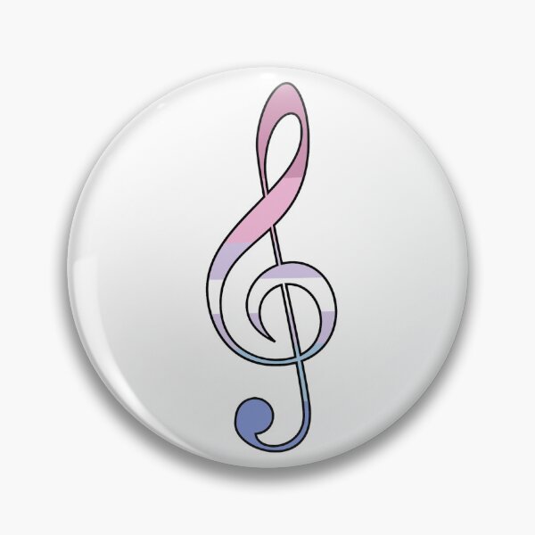 Item preview, Treble Clef - Bigender designed and sold by TheReedRoom.