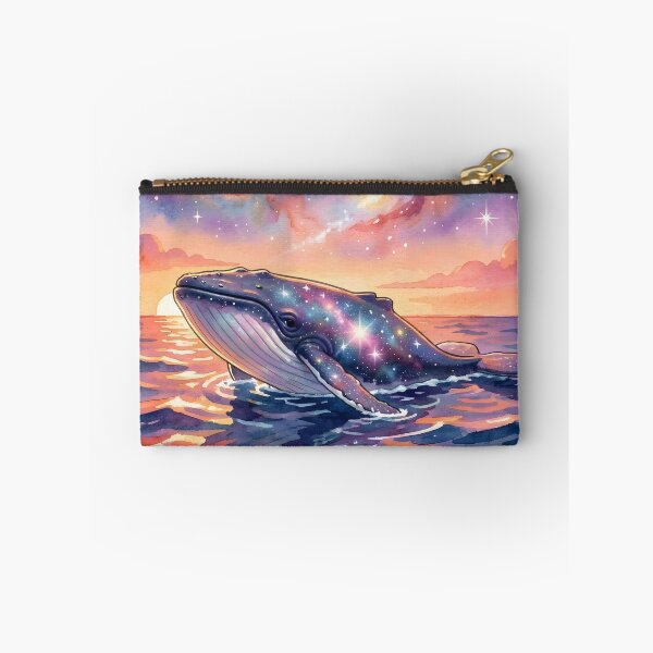 Item preview, Cosmic Whale: Starry Ocean Dream designed and sold by Serene Strokes Art.