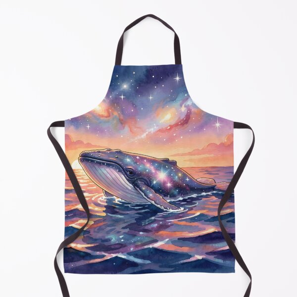 Item preview, Cosmic Whale: Starry Ocean Dream designed and sold by Serene Strokes Art.