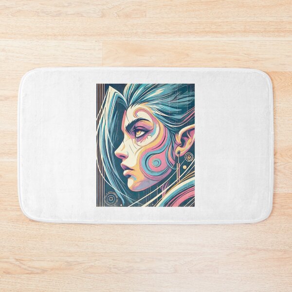 Item preview, Psychedelic Woman Portrait Art ⭐⭐⭐⭐⭐ designed and sold by TOP-BEST.