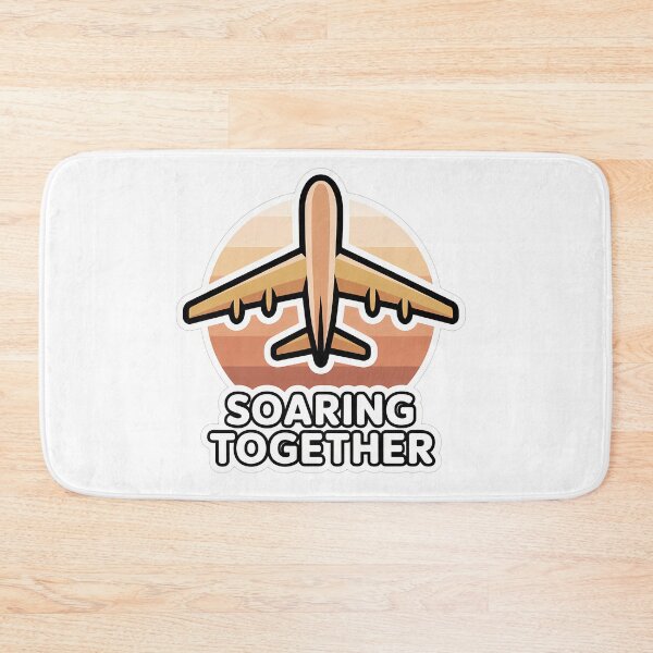 Item preview, Soaring Together Aviation Silhouette designed and sold by NiftyWrx.