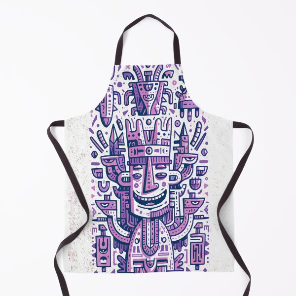 Item preview, Mystic Tribal Geometric Doodle King designed and sold by Romgora.